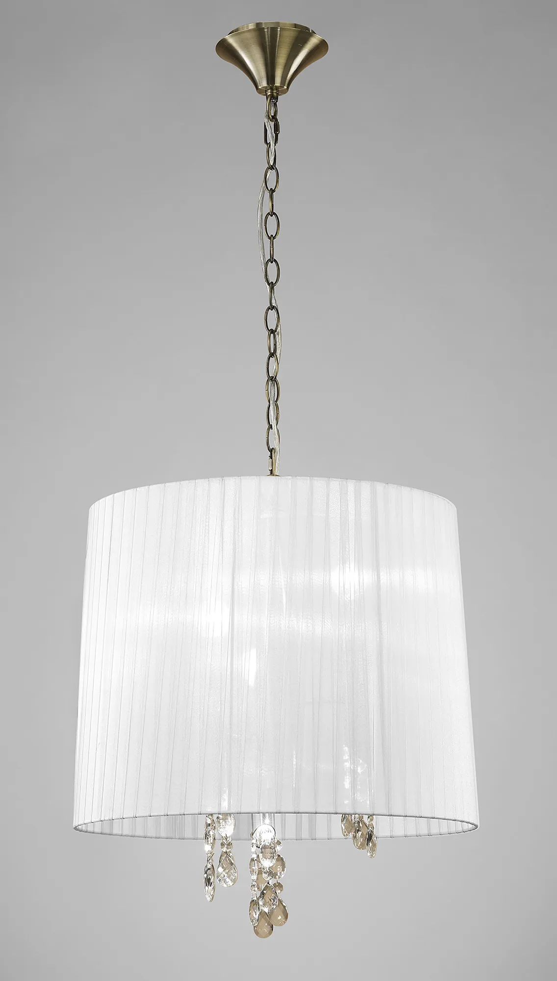 Tiffany Antique Brass-White Crystal Ceiling Lights Mantra Shaded Crystal Fittings Tiffany Antique Brass-White Crystal Ceiling Lights Mantra Shaded Crystal Fittings